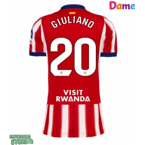 Atletico Madrid Giuliano Simeone #20 Replika Hjemmebanetrøje Dame 2026-27 Kortærmet